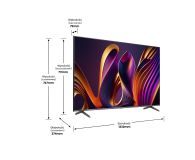Hisense 55E7NQ PRO 55" QLED 4K 144Hz VIDAA Full Array Dolby Vision - 1269414 - zdjęcie 13